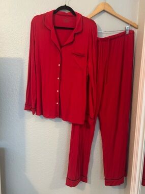 VINEYARD VINES RED WINE PJ SET